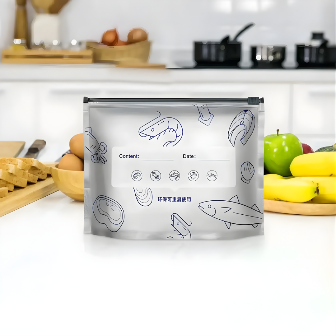 Aluminum Foil Fresh Keeping Sealed Bag(10 psc)